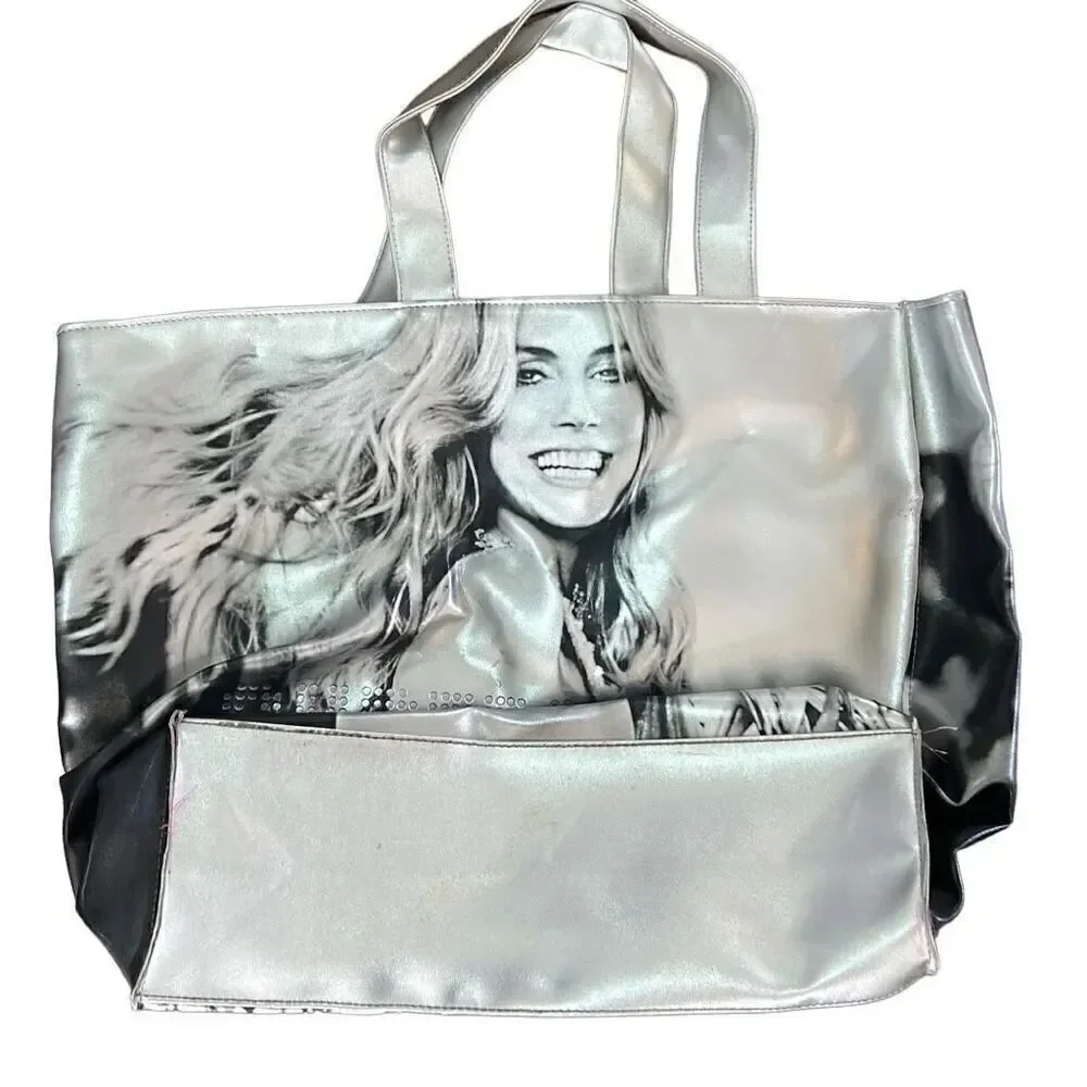 Victoria’s Secret Heidi Klum supermodel tote bag.